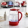 image:imageOVENTE 15L Glass Electric Kettle Water Boiler White KG516WRed