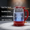 image:imageOVENTE 15L Glass Electric Kettle Water Boiler White KG516WRed