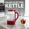 image:imageOVENTE 15L Glass Electric Kettle Water Boiler White KG516WRed
