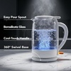 image:imageOVENTE 15L Glass Electric Kettle Water Boiler White KG516WWhite