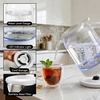 image:imageOVENTE 15L Glass Electric Kettle Water Boiler White KG516WWhite