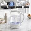 image:imageOVENTE 15L Glass Electric Kettle Water Boiler White KG516WWhite