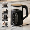 image:imageOVENTE 17L Electric Kettle with Digital Touchscreen 1500W Black KD96B