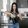 image:imageOVENTE 17L Electric Kettle with Digital Touchscreen 1500W Black KD96B