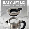 image:imageOVENTE 18L Glass Electric Kettle Water Boiler Silver KG71S