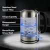 image:imageOVENTE 18L Glass Electric Kettle Water Boiler Silver KG71S