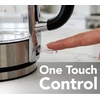 image:imageOVENTE 18L Glass Electric Kettle Water Boiler Silver KG71S