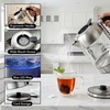 image:imageOVENTE 18L Glass Electric Kettle Water Boiler Silver KG71S