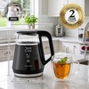 image:imageOVENTE 1L Electric Kettle with Temperature Control 1500W Black KD95BBlack