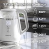 image:imageOVENTE 1L Electric Kettle with Temperature Control 1500W Black KD95BWhite