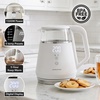 image:imageOVENTE 1L Electric Kettle with Temperature Control 1500W Black KD95BWhite