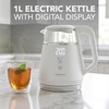 image:imageOVENTE 1L Electric Kettle with Temperature Control 1500W Black KD95BWhite
