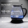 image:imageOVENTE 1L Glass Electric Kettle Water Boiler Cream KG150CBlack