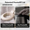 image:imageOVENTE 1L Glass Electric Kettle Water Boiler Cream KG150CCream