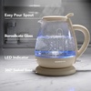 image:imageOVENTE 1L Glass Electric Kettle Water Boiler Cream KG150CCream