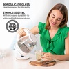 image:imageOvente Glass Electric Kettle 15 Liter BPA Free Borosilicate Glass Fast Boiling Countertop Heater amp Electric Kettle 17 Liter Cordless Hot Water Boiler 1100W