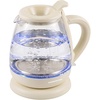 image:imageOVENTE 1L Glass Electric Kettle Water Boiler Cream KG150CCream