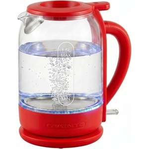 image:imageOVENTE 15L Glass Electric Kettle Water Boiler White KG516WRed