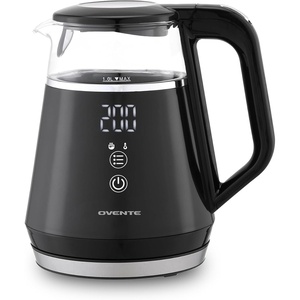 image:imageOVENTE 1L Electric Kettle with Temperature Control 1500W Black KD95BBlack