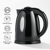 image:imageOVENTE 17L Electric Tea Kettle 1100W BPAFree Water Boiler Red KP72RBlack