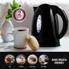 image:imageOVENTE 17L Electric Tea Kettle 1100W BPAFree Water Boiler Red KP72RBlack