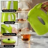 image:imageOVENTE 17L Electric Tea Kettle 1100W BPAFree Water Boiler Red KP72RGreen