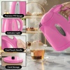 image:imageOVENTE 17L Electric Tea Kettle 1100W BPAFree Water Boiler Red KP72RPink