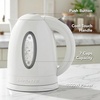 image:imageOVENTE 17L Electric Tea Kettle 1100W BPAFree Water Boiler Red KP72RWhite