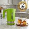 image:imageOVENTE 18L Electric Kettle BPAFree with EasyFill Lid White KP413WGreen