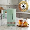 image:imageOVENTE 18L Electric Kettle BPAFree with EasyFill Lid White KP413WLight Blue