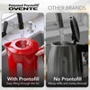 image:imageOVENTE 18L Electric Kettle BPAFree with EasyFill Lid White KP413WRed