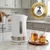 image:imageOVENTE 18L Electric Kettle BPAFree with EasyFill Lid White KP413WWhite