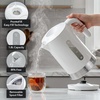 image:imageOVENTE 18L Electric Kettle BPAFree with EasyFill Lid White KP413WWhite