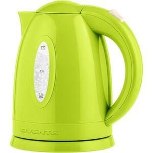 image:imageOVENTE 17L Electric Tea Kettle 1100W BPAFree Water Boiler Red KP72RGreen