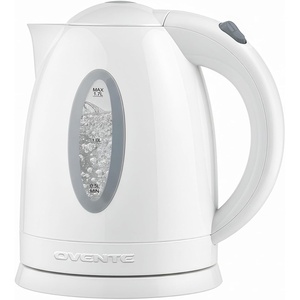 image:imageOVENTE 17L Electric Tea Kettle 1100W BPAFree Water Boiler Red KP72RWhite
